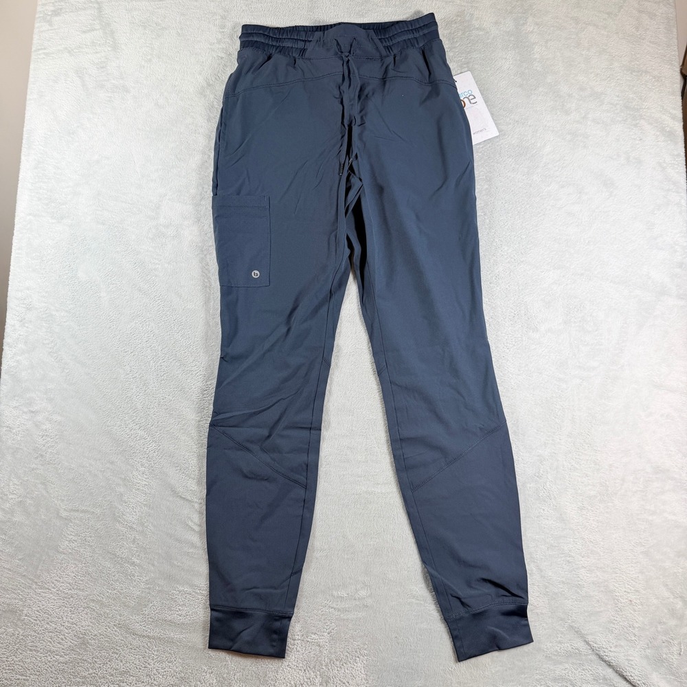 Barco One Womens 3 Pocket Perf Cargo Jogger Steel Size XST NWT